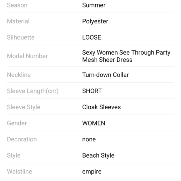 NWT Polka Dot Chiffon Sheer Mini Dress S:Sm-Med - Picture 9 of 10